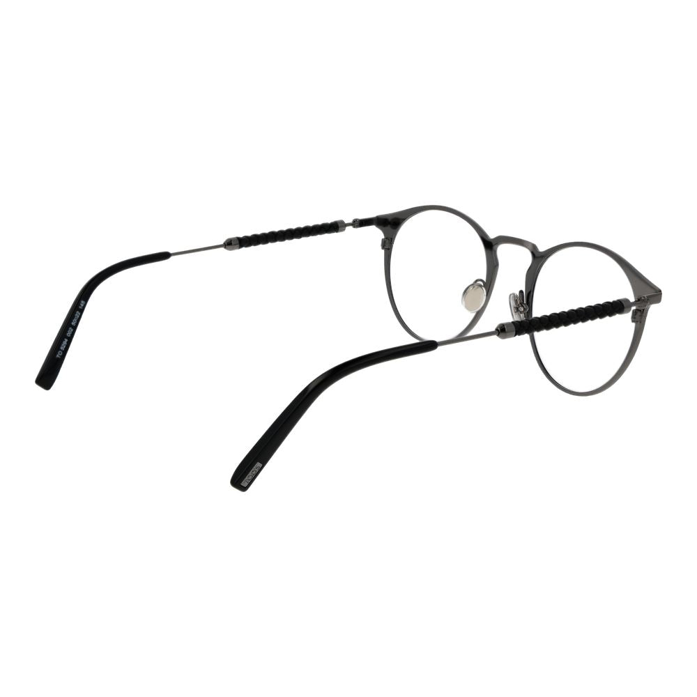 Tod's Black Metal Glasses Frame
