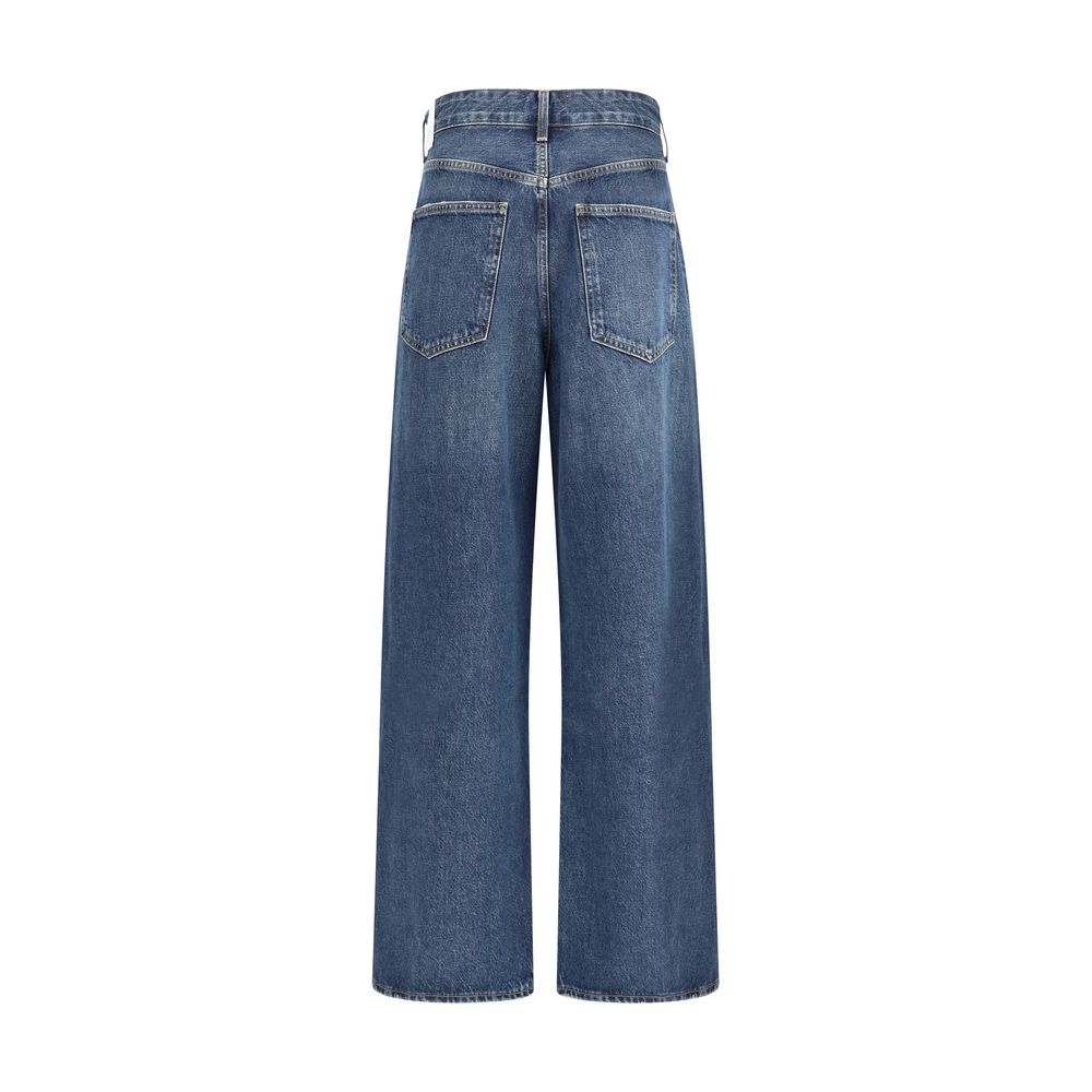 Agolde Blaue Baumwolljeans Denim