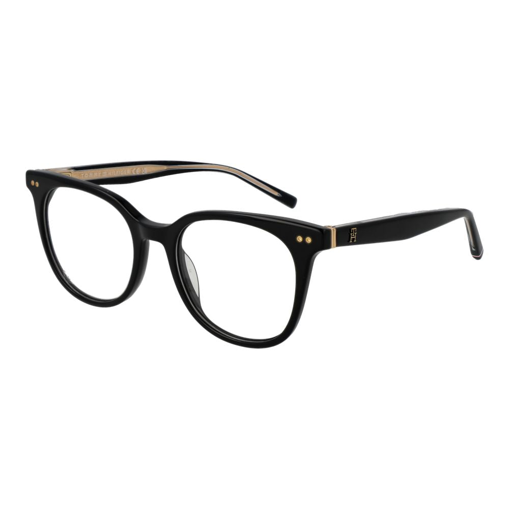 Tommy Hilfiger Schwarze Brille aus Acetat (Gestell)