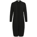 Vila Clothes Schwarzer Nylon-Cardigan
