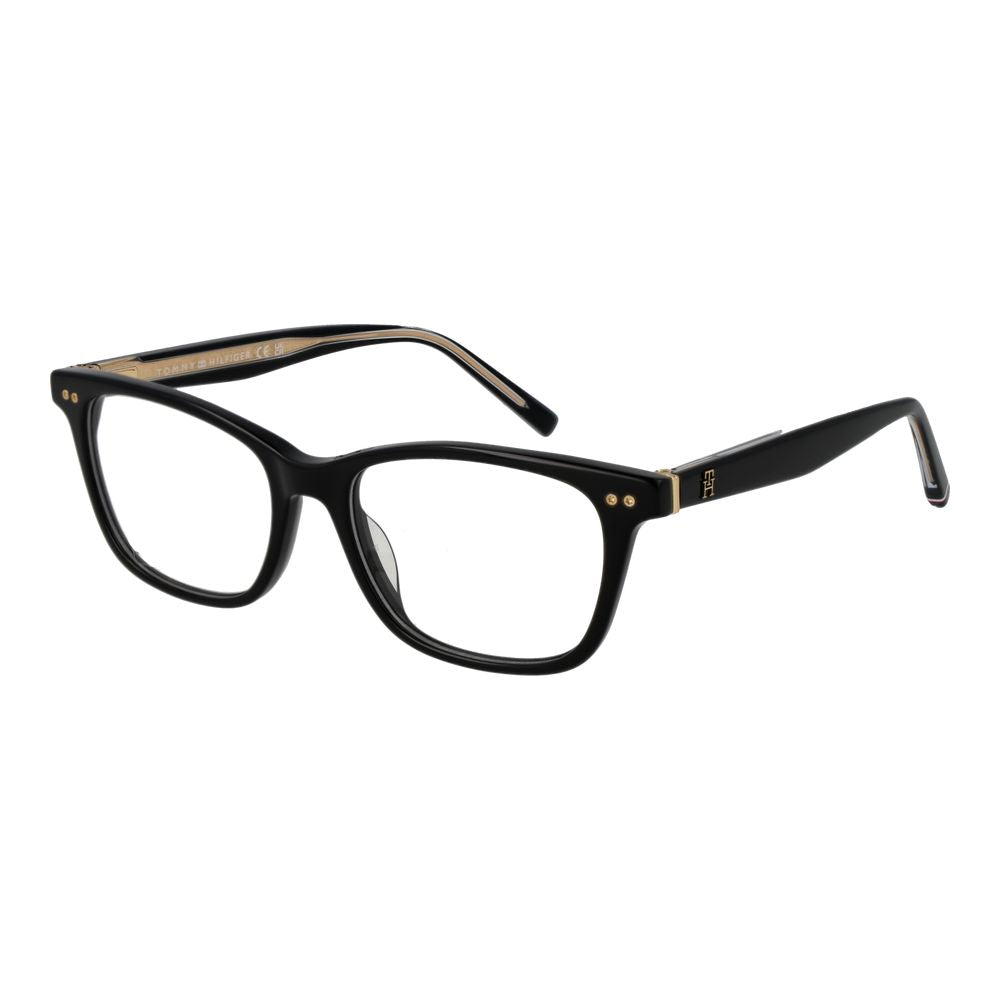 Tommy Hilfiger Schwarze Brille aus Acetat (Gestell)
