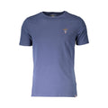 Aeronautica Militare Blu Baumwoll-T-Shirt für Herren