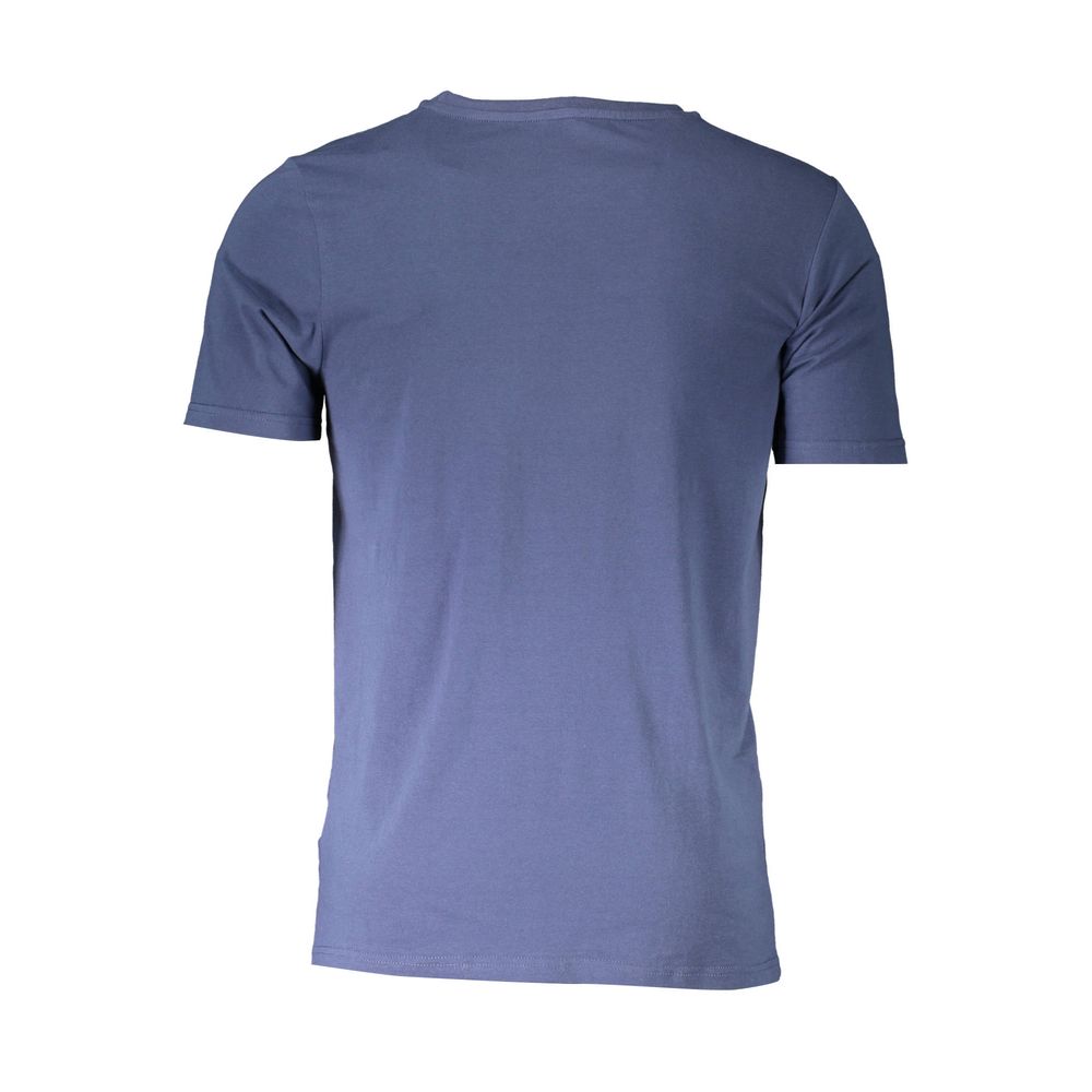 Aeronautica Militare Blu Baumwoll-T-Shirt für Herren