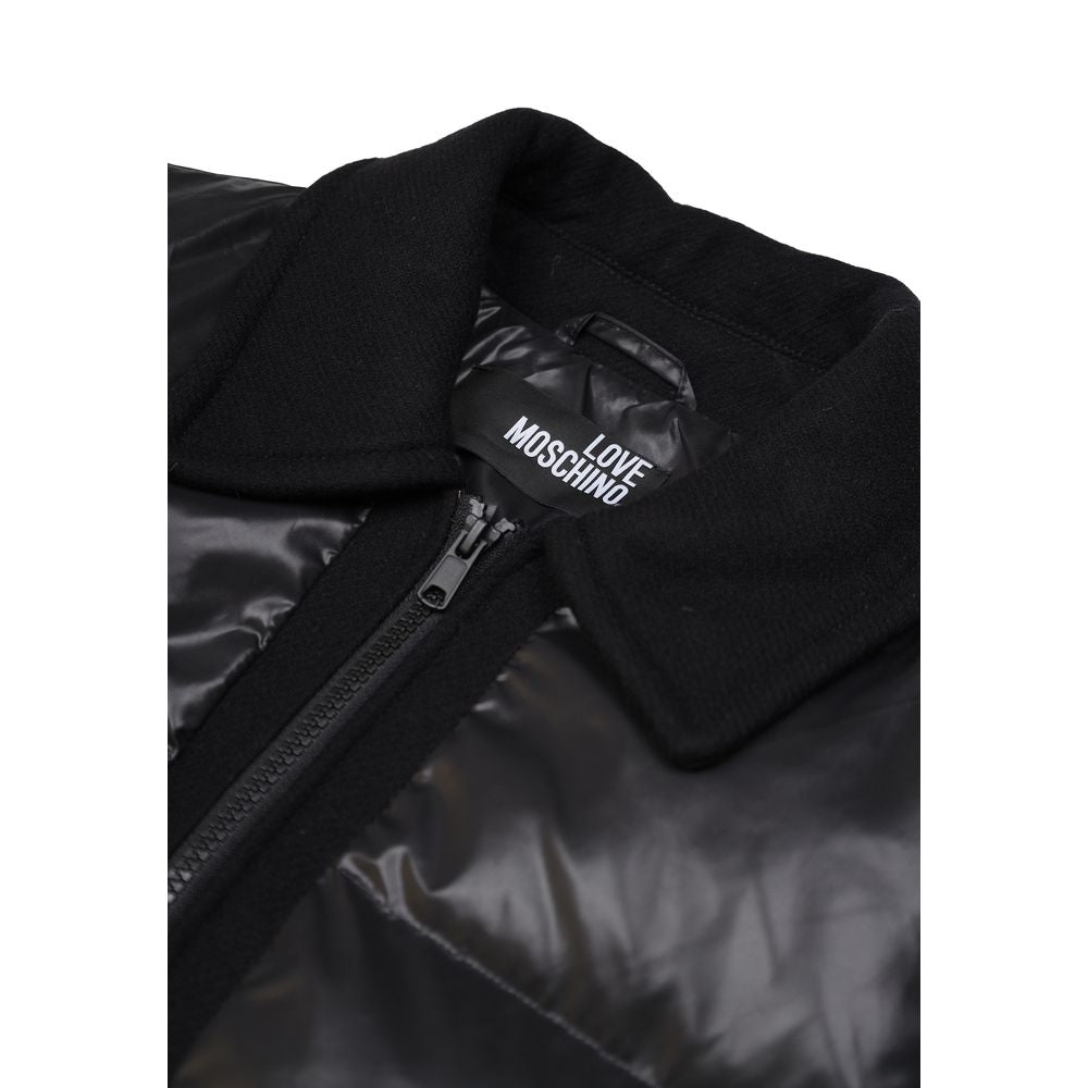Love Moschino Black Polyester Jacket