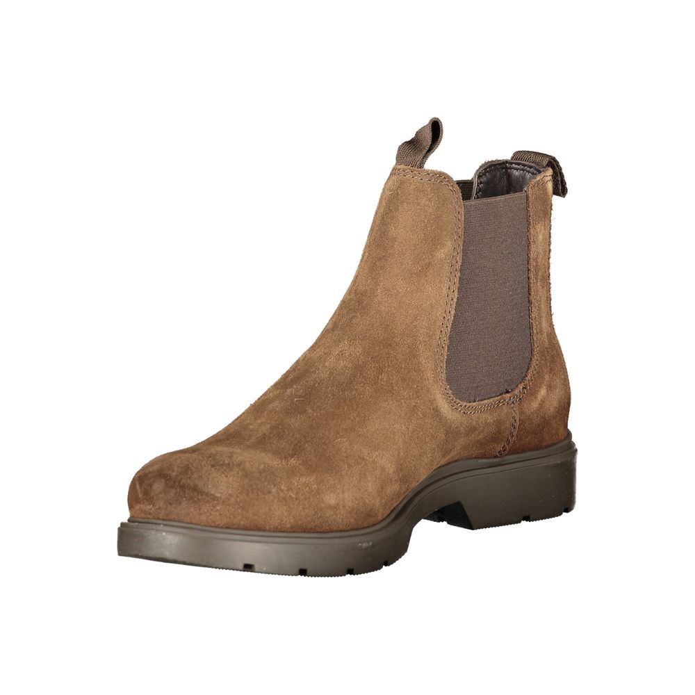 Lumberjack Brown Polyester Ankle Boot