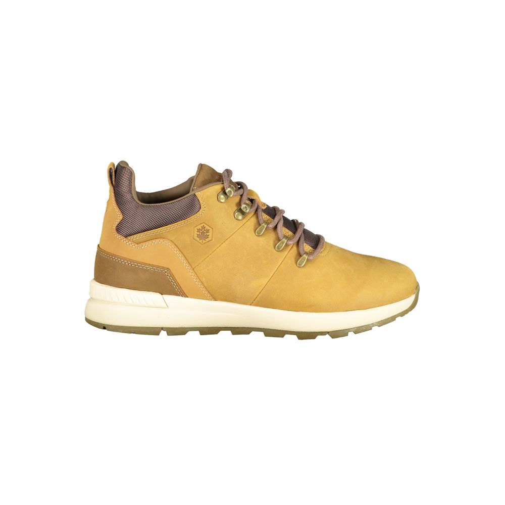 Lumberjack Brown Polyester Sneakers