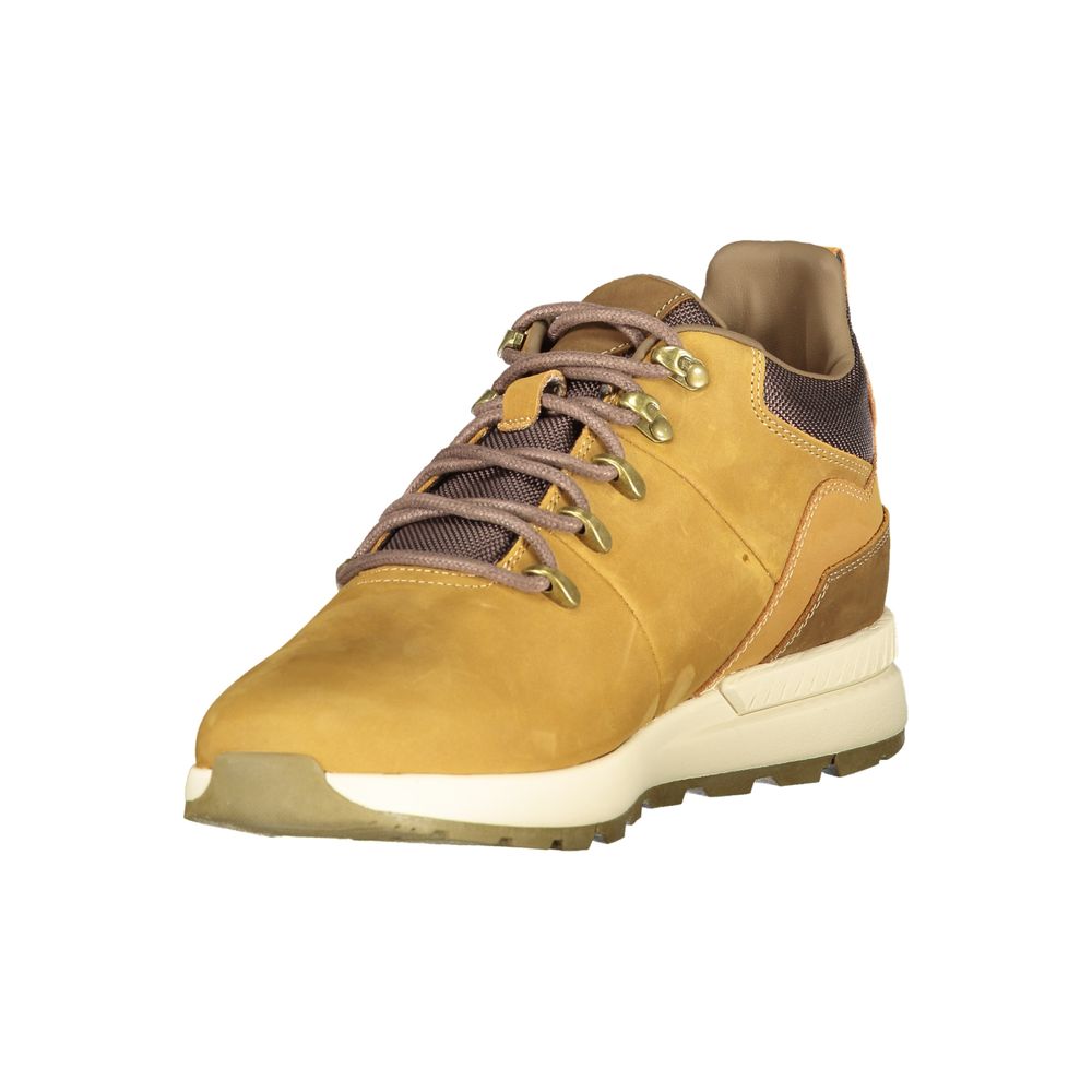 Lumberjack Brown Polyester Sneakers