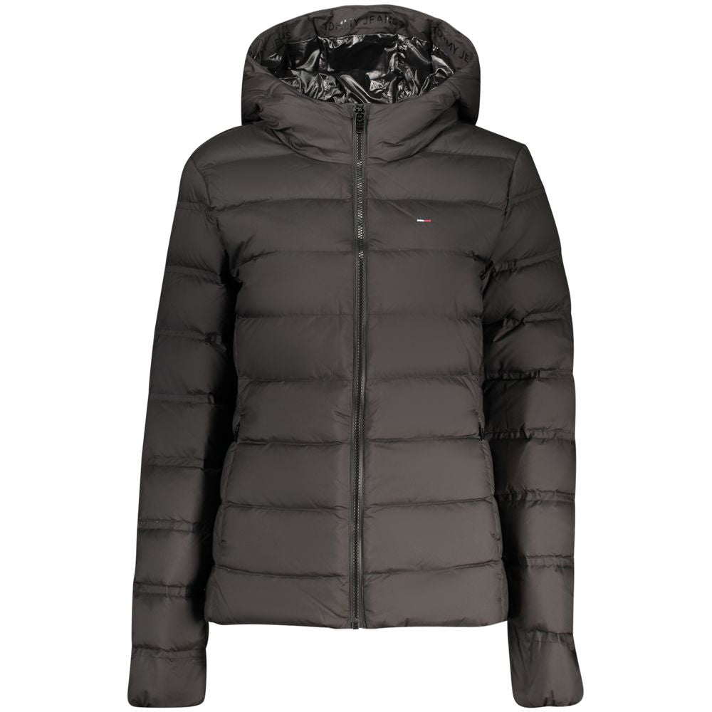 Tommy Hilfiger Black Polyester Jackets & Coats