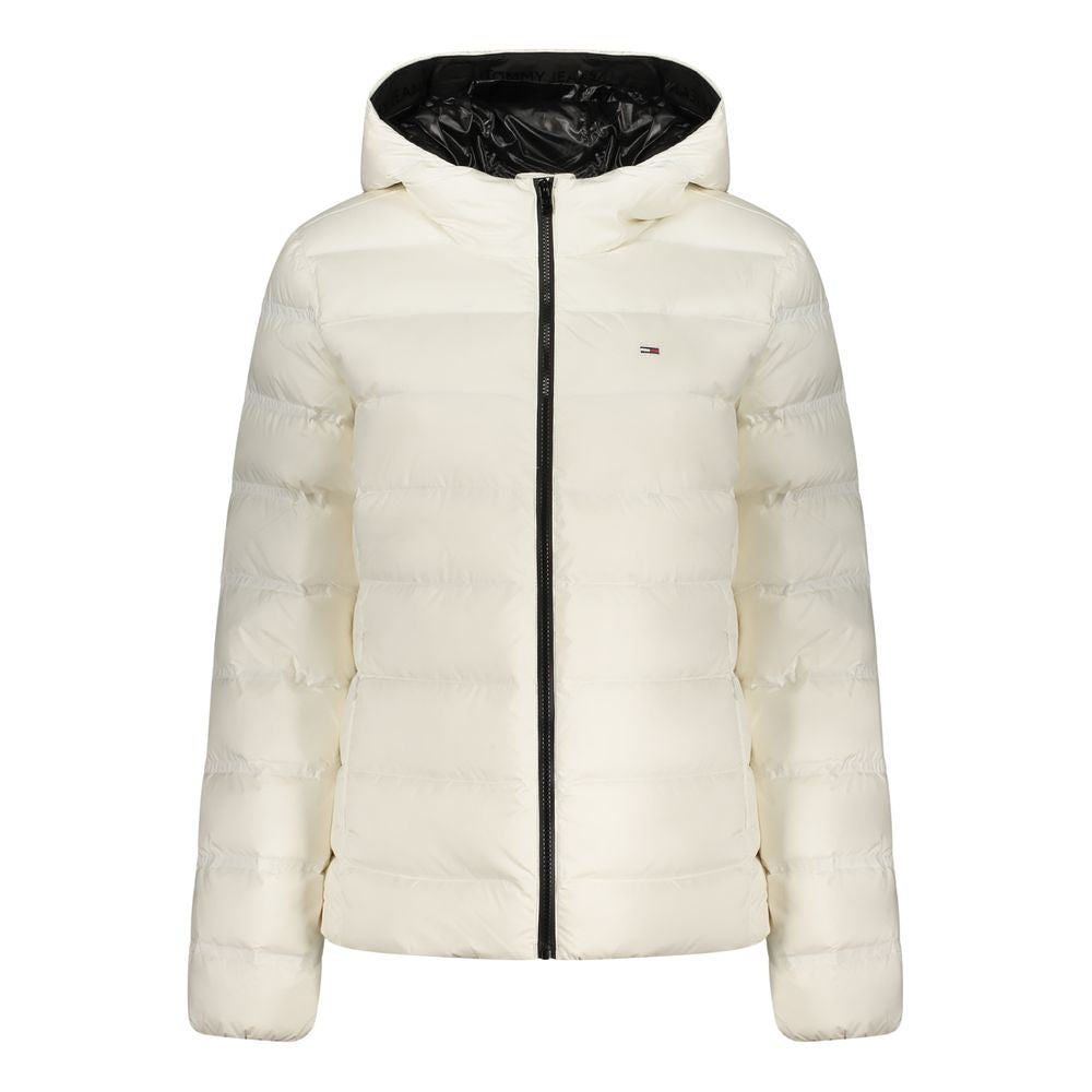 Tommy Hilfiger Weiße Polyester-Jacken & Mantel