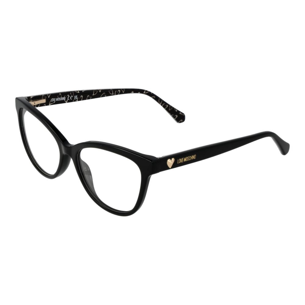 Love Moschino Black Acetate Glasses (Frame)
