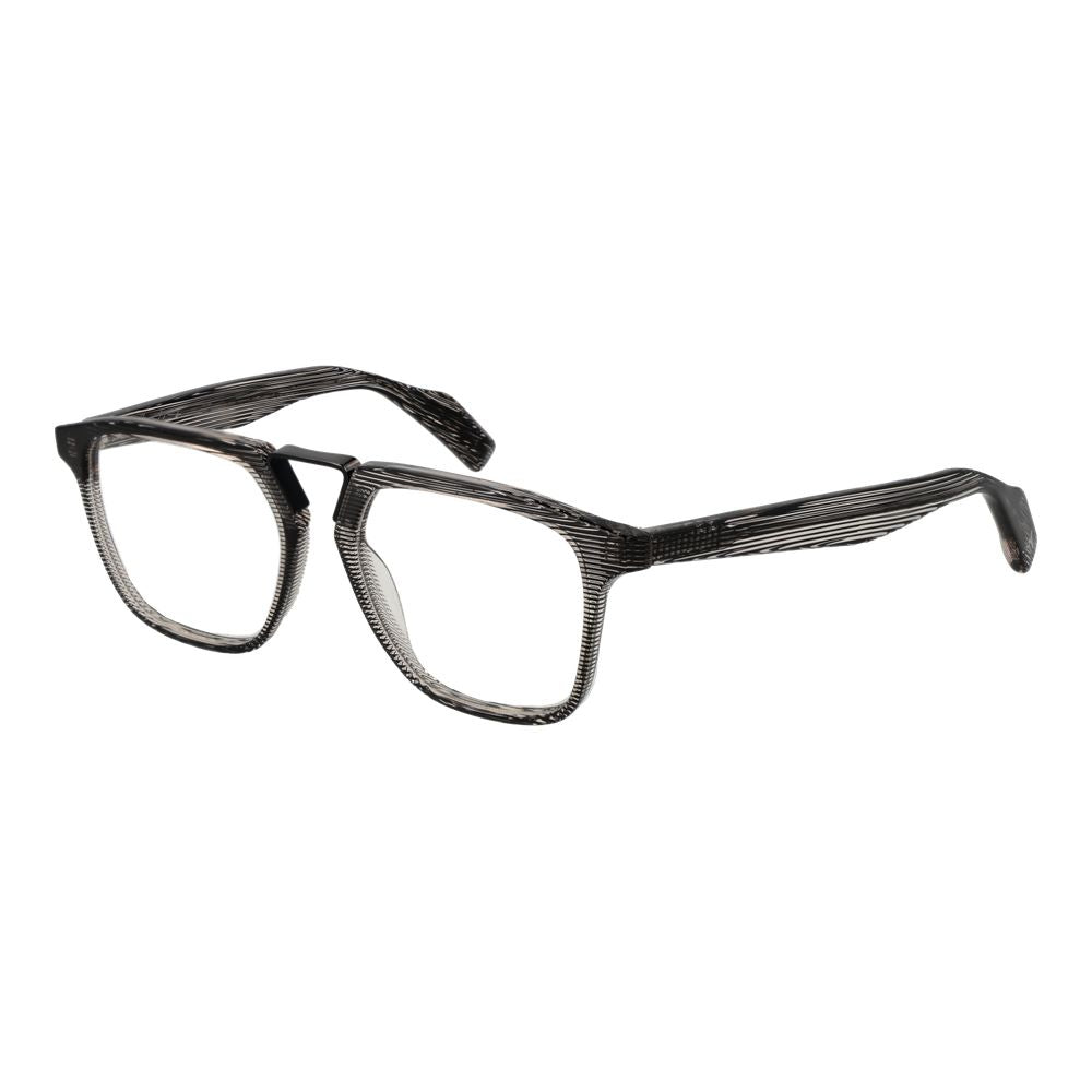 Yohji Yamamoto Black Metal & Plastic Eyeglasses (Frames)