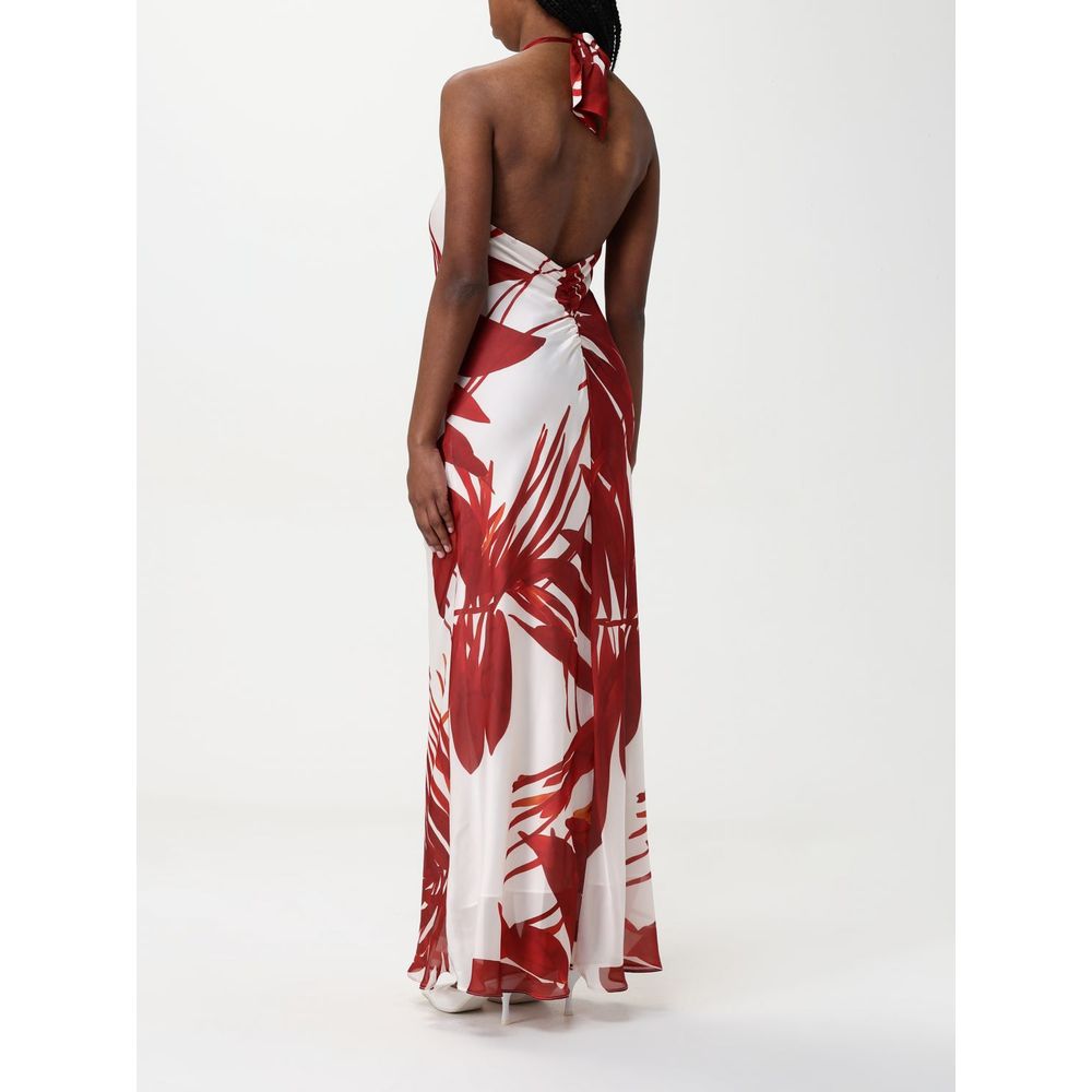 Hanita Rotes Seidenkleid für jeden Tag