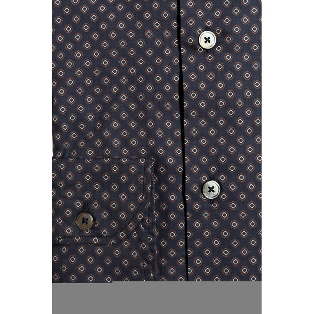 Bagutta Cotton Shirt in Blue