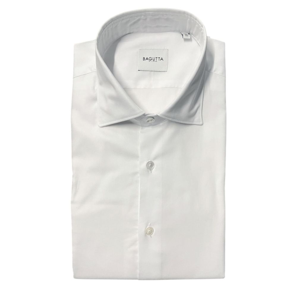 Bagutta Cotton Shirt in White