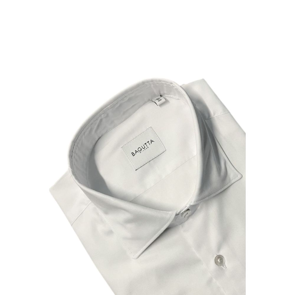Bagutta Cotton Shirt in White