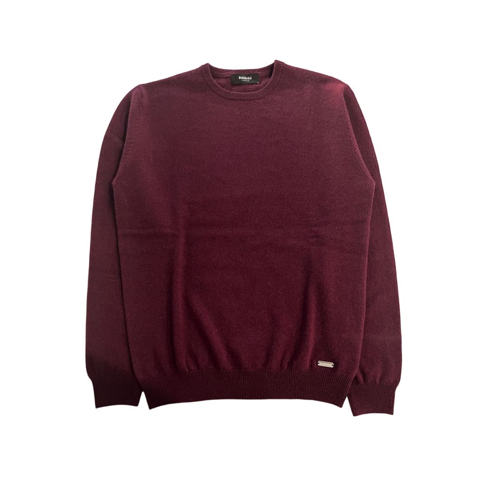 Baldinini Trend Cashmere Sweater in Red