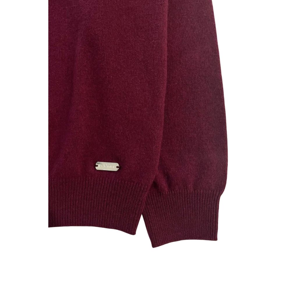 Baldinini Trend Cashmere Sweater in Red