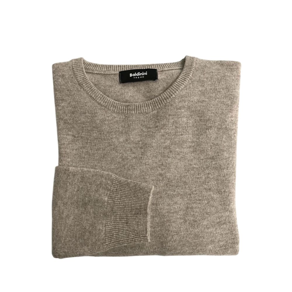 Baldinini Trend Beige Cashmere Sweater