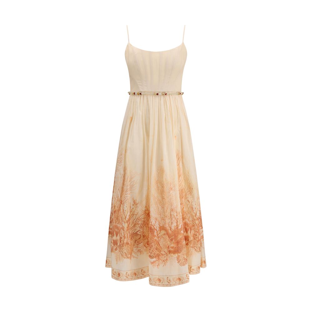 Zimmermann Multicolor Cotton Maxi Dress