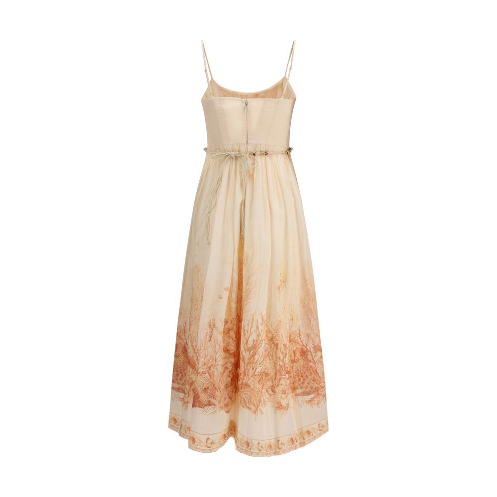 Zimmermann Multicolor Cotton Maxi Dress