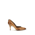 Miu Miu Beige Leder Pumps mit hohem Absatz