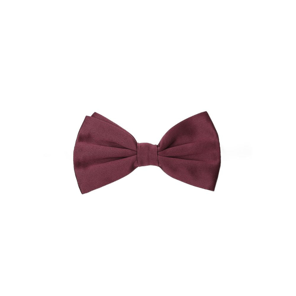 Dolce & Gabbana Seidenfliege in Bordeaux