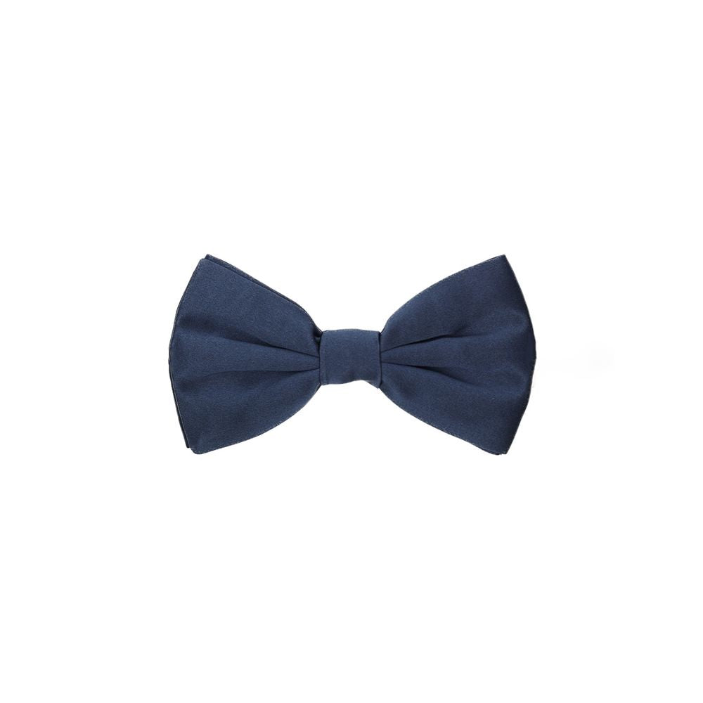 Dolce & Gabbana Blue Silk Bow Tie