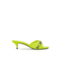 Balenciaga Gelbe Leder-Mules