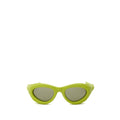 Bottega Veneta Gelbe Acetat-Sonnenbrille