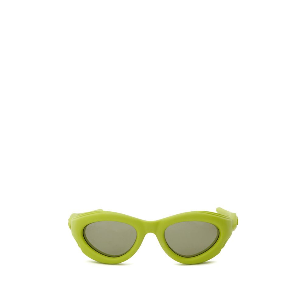 Bottega Veneta Gelbe Acetat-Sonnenbrille