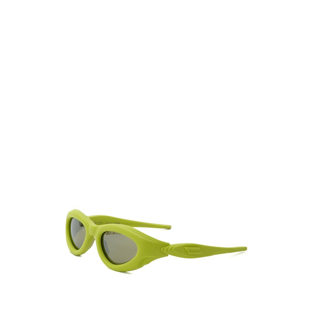 Bottega Veneta Gelbe Acetat-Sonnenbrille