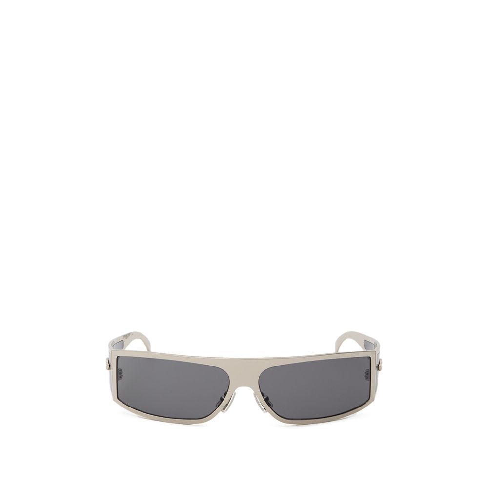 Bottega Veneta Sonnenbrille aus Grauem Metall