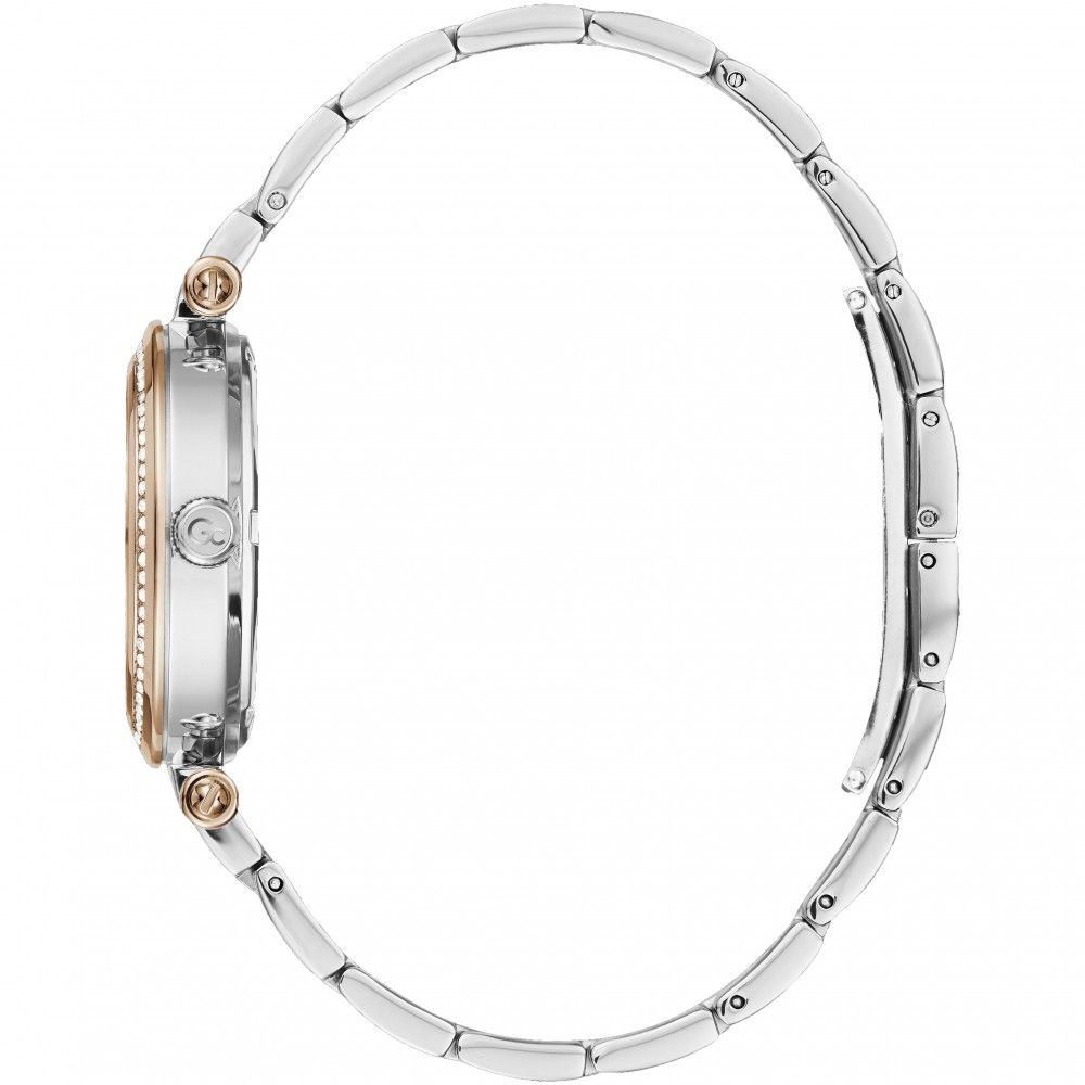 GC Silberne Edelstahl-Dress-Watch