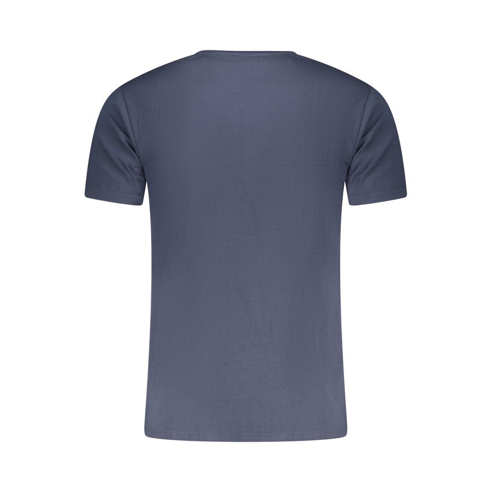 Aeronautica Militare Blu Baumwoll-T-Shirt für Herren