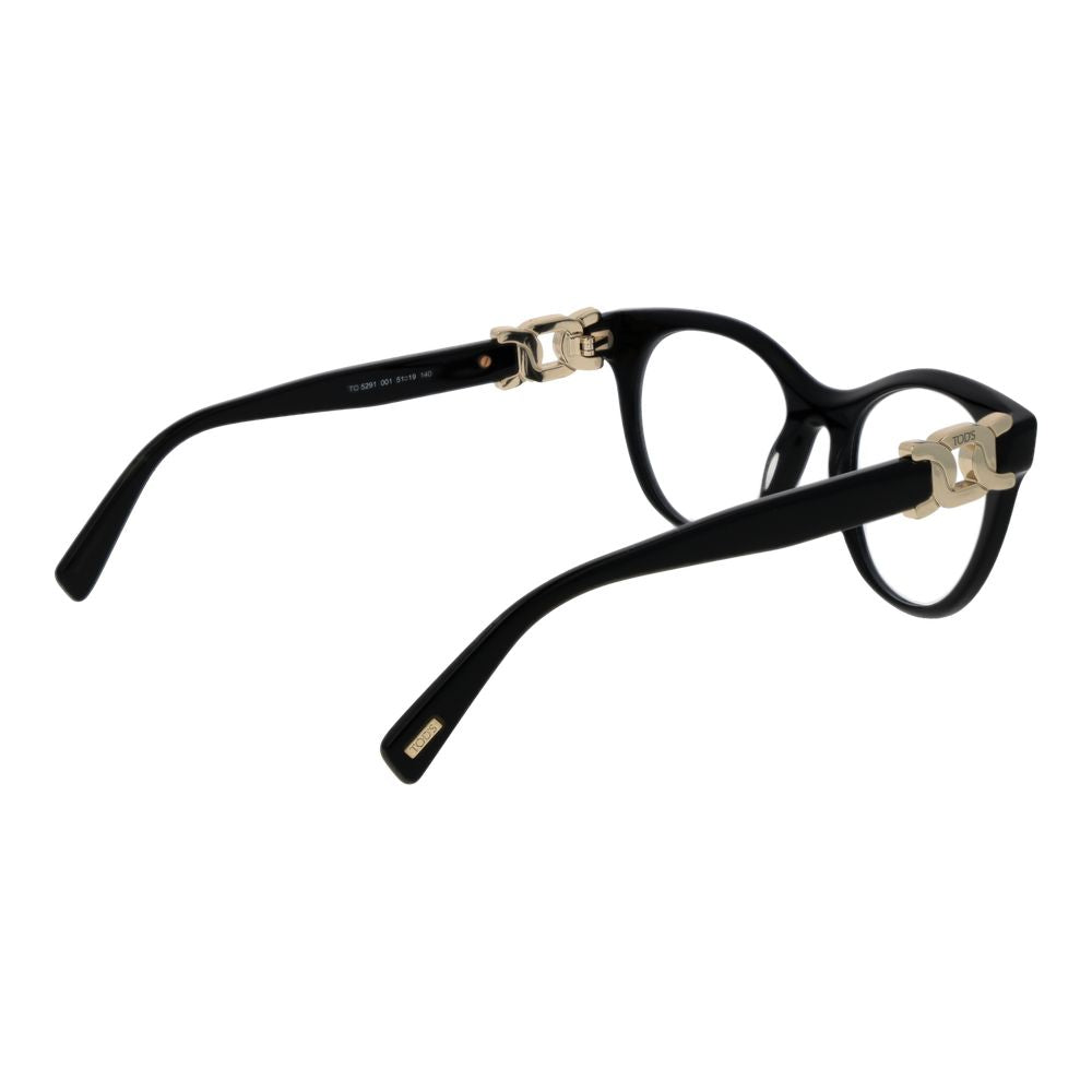 Tod's Schwarze Brille aus Acetat (Gestell)