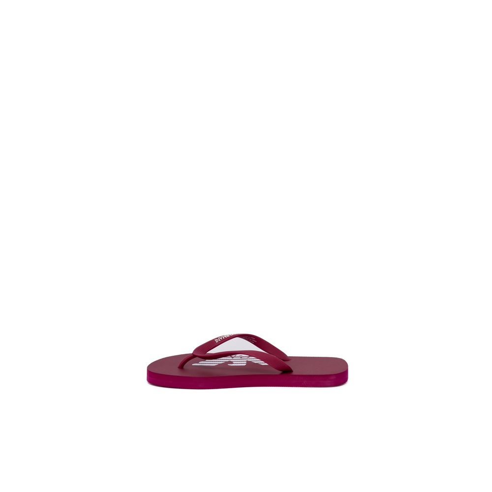 Emporio Armani Underwear Mehrfarbige Gummi-Flip-Flop-Sandalen
