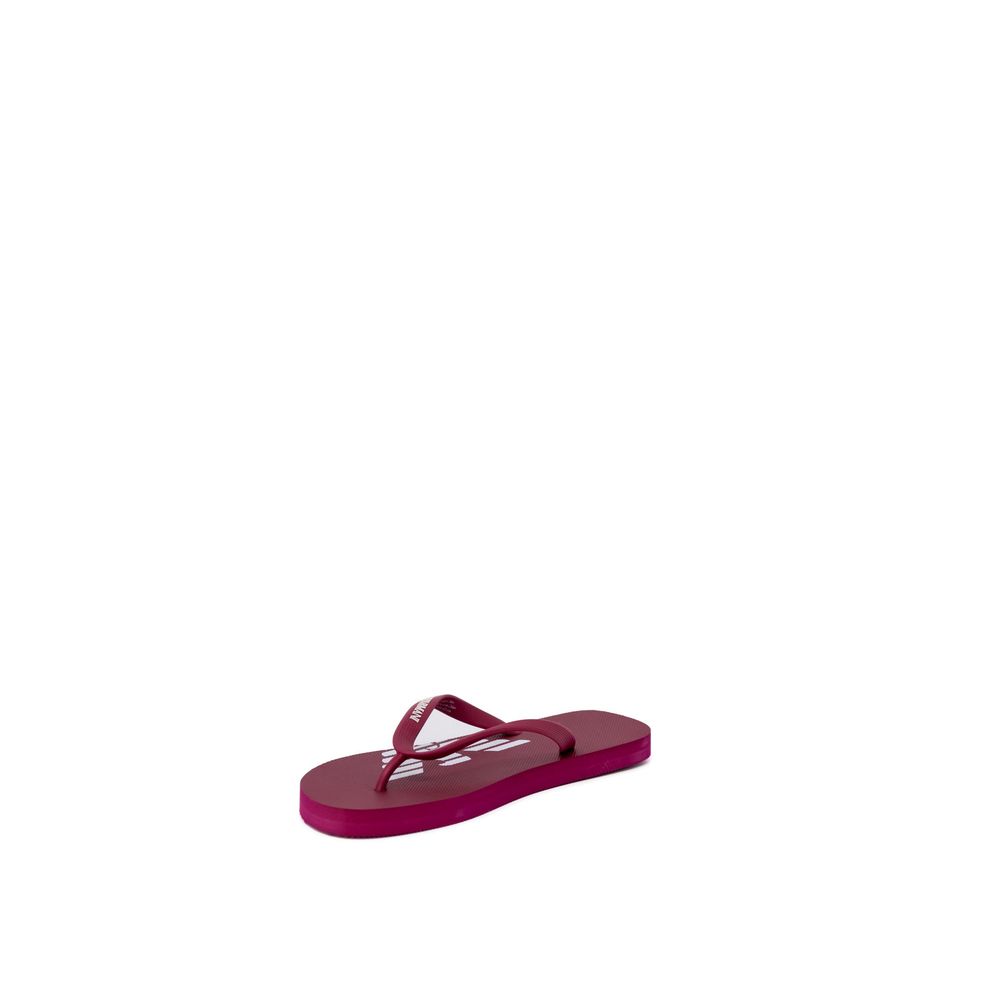 Emporio Armani Underwear Mehrfarbige Gummi-Flip-Flop-Sandalen