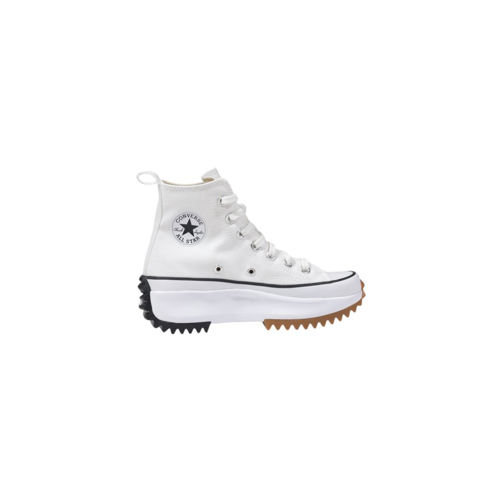 Converse White Canvas Chunky Trainers