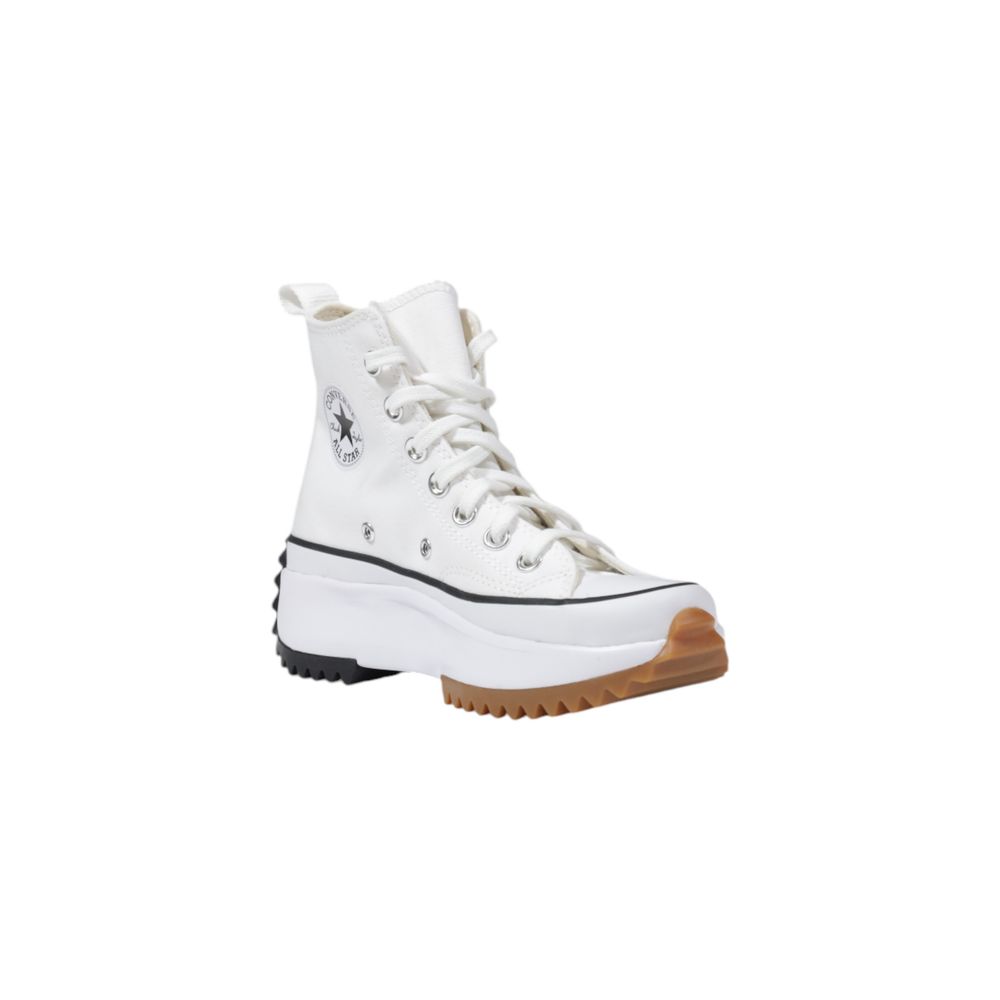 Converse White Canvas Chunky Trainers