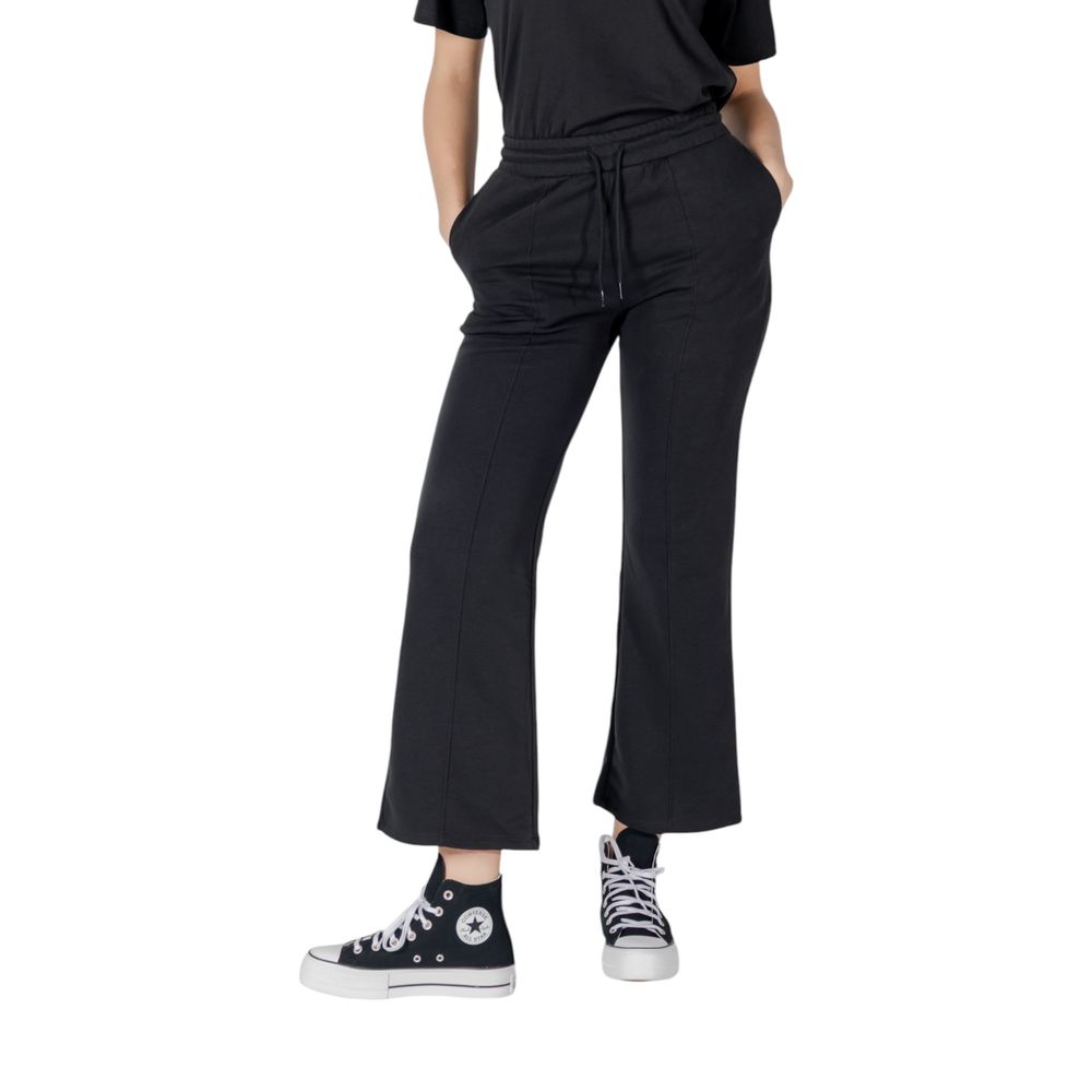 Converse Schwarze Baumwoll-Jogginghose (Trainingshose)