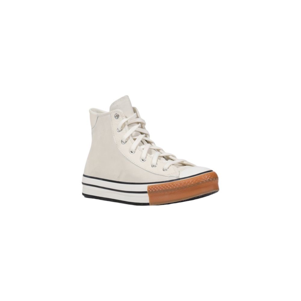 Converse Weiße Leder-High-Top-Sneaker