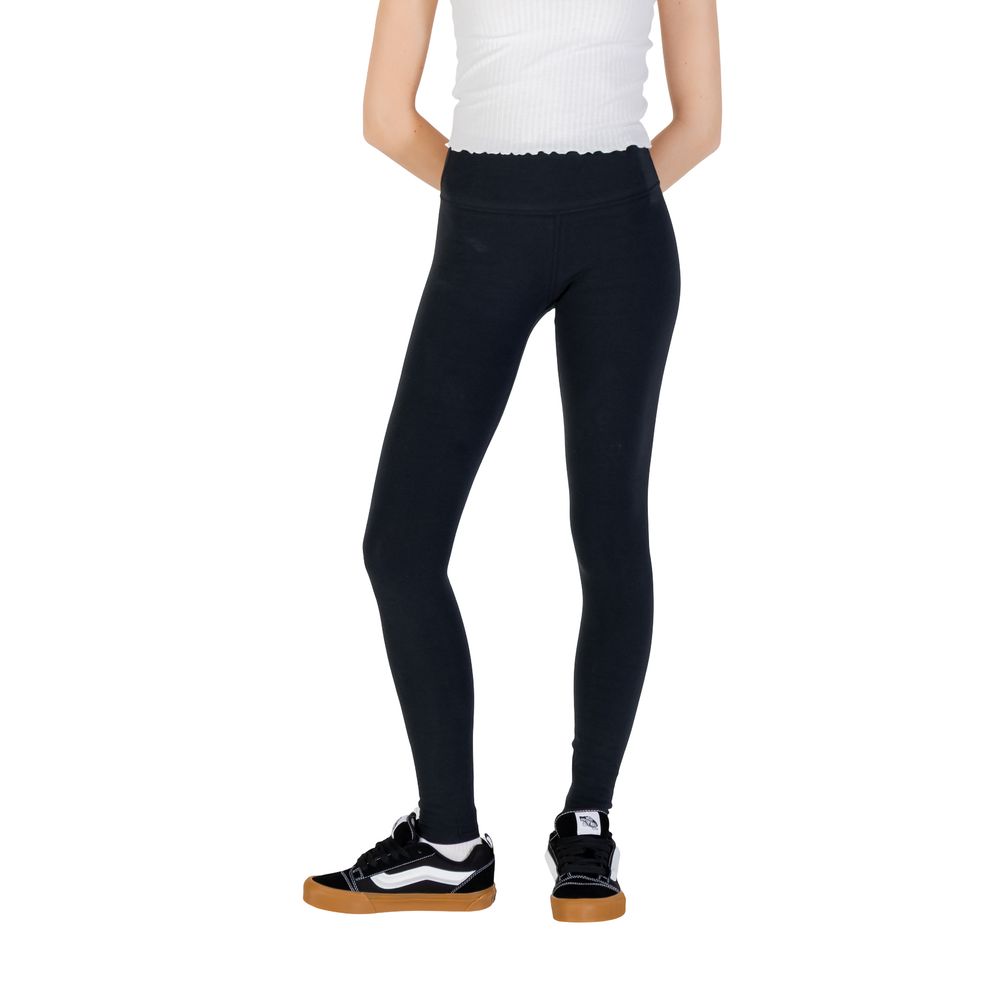 Converse Schwarze Baumwoll-Leggings