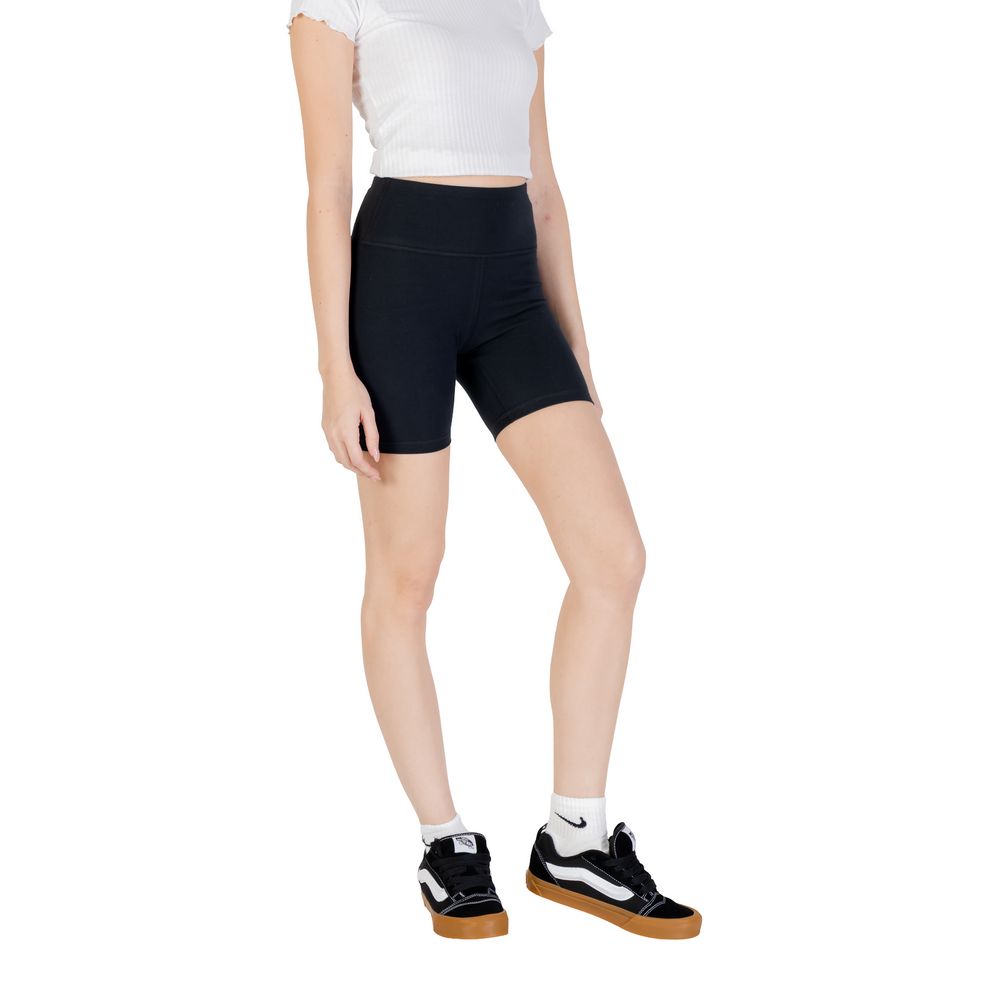 Converse Schwarze Baumwoll-Bermuda-Shorts