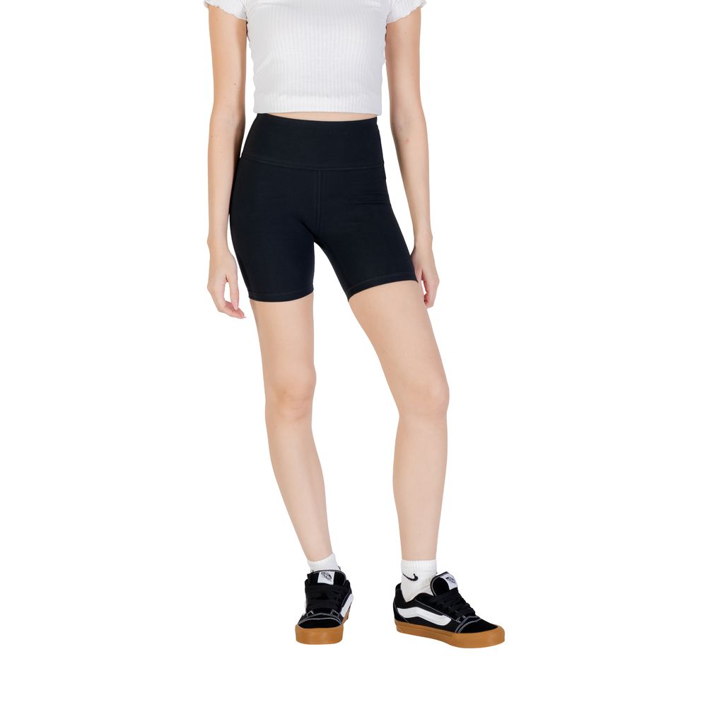 Converse Schwarze Baumwoll-Bermuda-Shorts