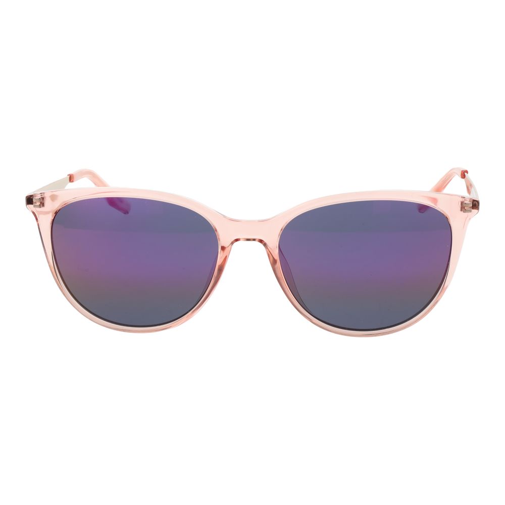 Converse Sonnenbrille aus pinkfarbenem Metall