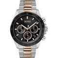 Hugo Boss Graue Edelstahl-Dress-Watch