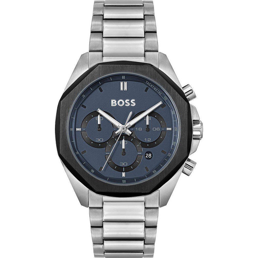 Hugo Boss Graue Edelstahl-Dresswatch