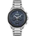 Hugo Boss Graue Edelstahl-Dresswatch