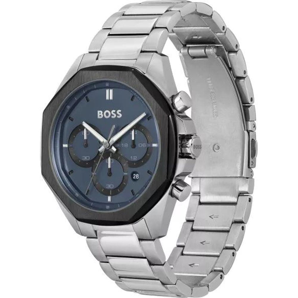 Hugo Boss Graue Edelstahl-Dresswatch