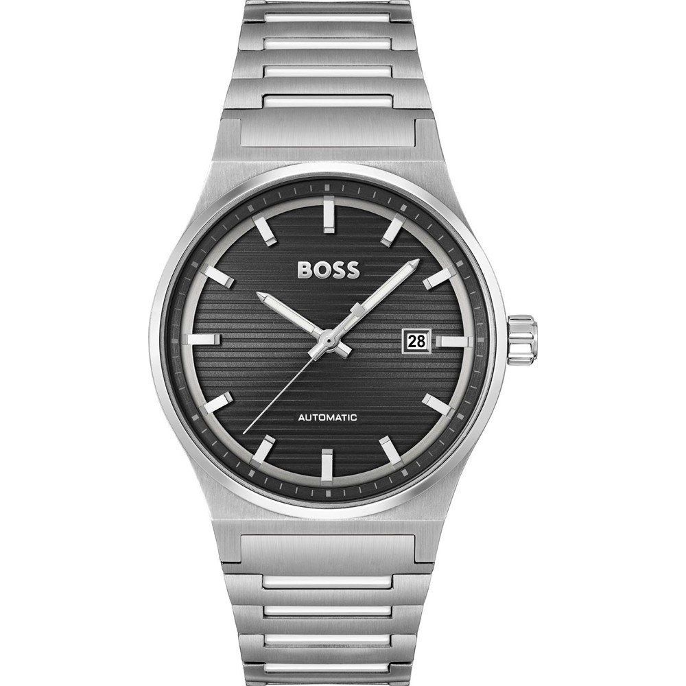 Hugo Boss Graue Edelstahl-Dresswatch